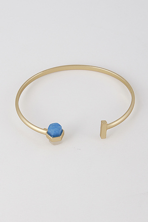 Simple Thin Bracelet With Stone 6FCE8